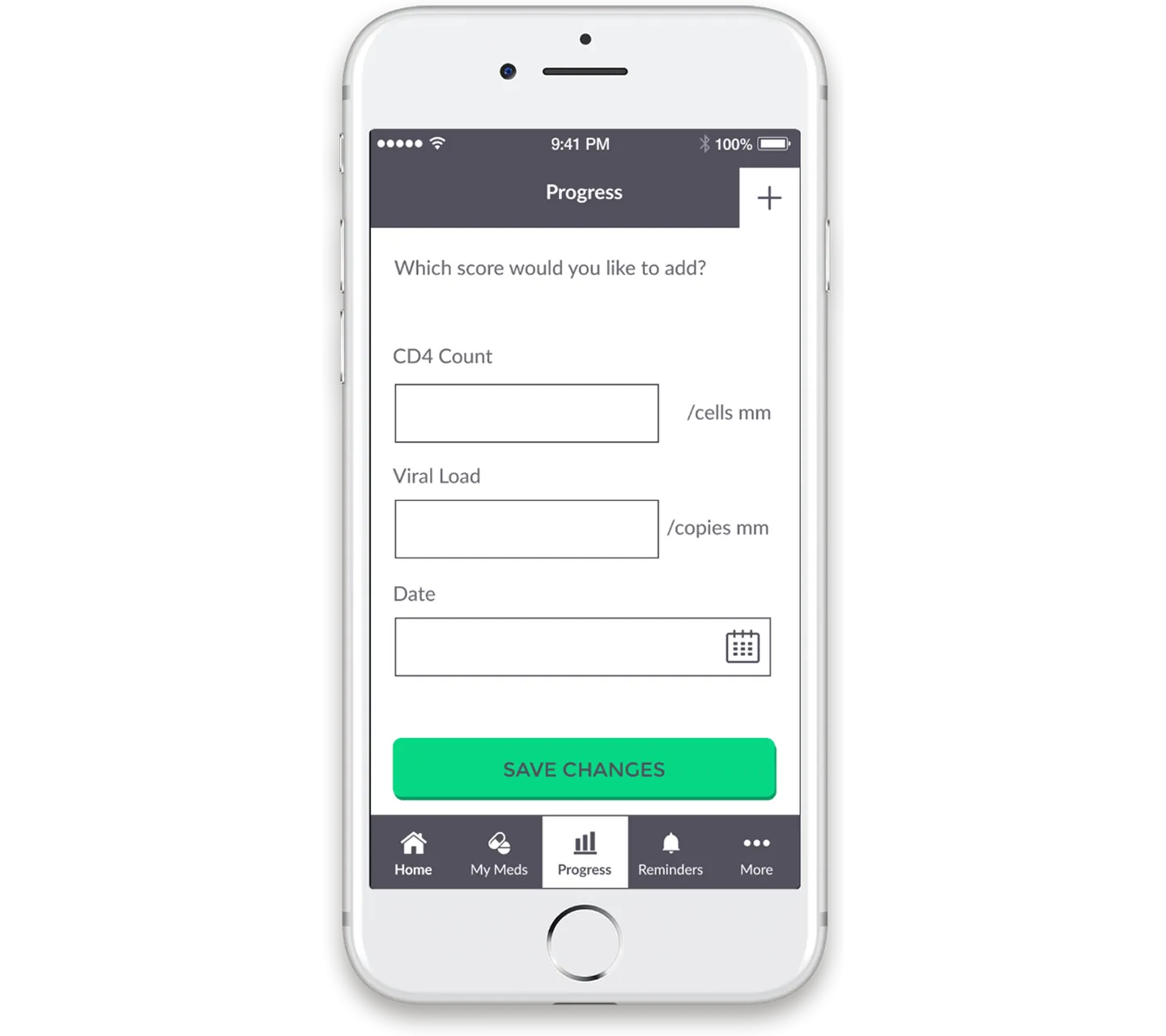 Image of CDC app on mobile device.